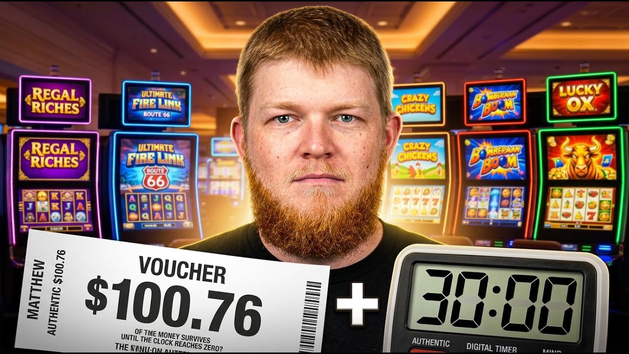 Can $100 Survive 30 Minutes in a Casino?