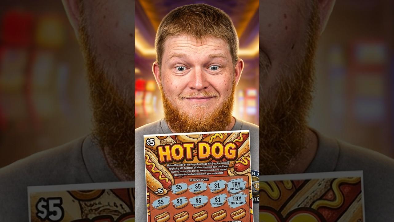 Who Approved This $5 Hot Dog Scratch Ticket?!